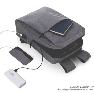 MOCHILA PARA NOTEBOOK PRETA MC320