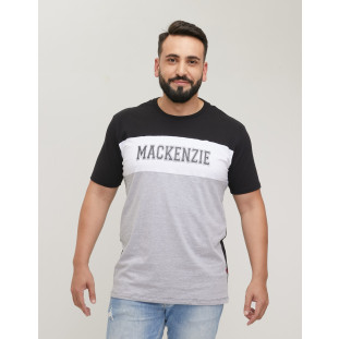 CAMISETA TRICOLOR MACKENZIE - PRETA