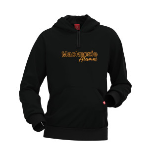 BLUSÃO CANGURU PRETO/DOURADO ALUMNI