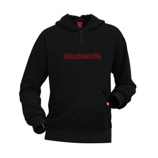 BLUSÃO CANGURU MACKENZIE PRETO 